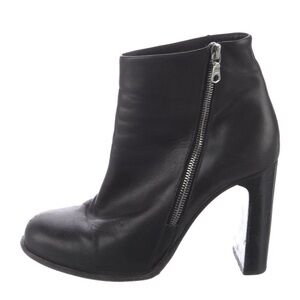 Designer Brand Rag & Bone Black Leather Ankle Boots Women’s Size 9.5